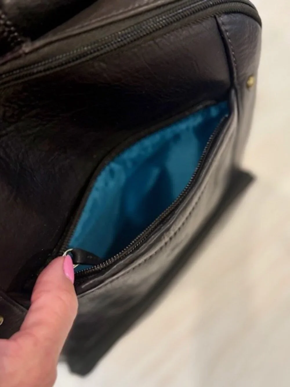 SOLO New York Reade Colombian Leather Backpack